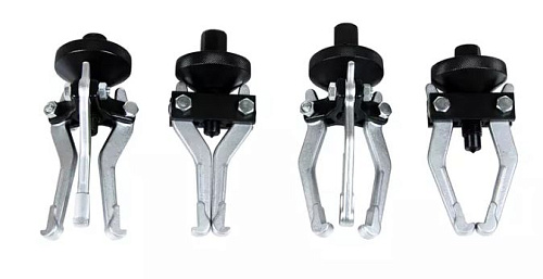 Набор универсальных съёмников 3-х лапых с обратным молотком 5 предм Licota Набор универсальных съёмников 3-х лапых с обратным молотком 5 предм Licota