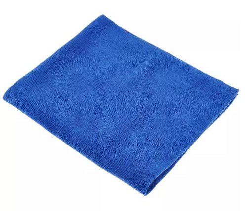 Салфетка микрофибра 40*40 см универсальная синяя GARWIN Салфетка микрофибра 40*40 см универсальная синяя GARWIN