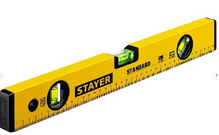 Уровень 400 мм с линейкой STAYER STANDARD Уровень 400 мм с линейкой STAYER STANDARD