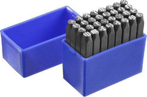 Клейма буквенные 5 мм (кириллица) ЗУБР Профессионал Клейма буквенные 5 мм (кириллица) ЗУБР Профессионал