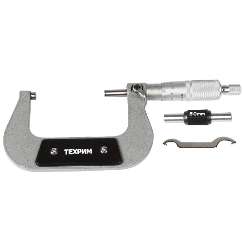 Микрометр гладкий МК 50-75 мм (0,01 мм) кл.1 ГОСТ 6507-90 ТЕХРИМ Микрометр гладкий МК 50-75 мм (0,01 мм) кл.1 ГОСТ 6507-90 ТЕХРИМ