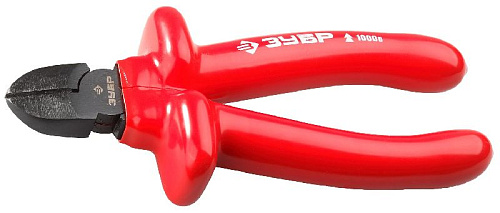 Кусачки боковые диэлектрические 160 (до 1000 В) ЗУБР Электрик Кусачки боковые диэлектрические 160 (до 1000 В) ЗУБР Электрик
