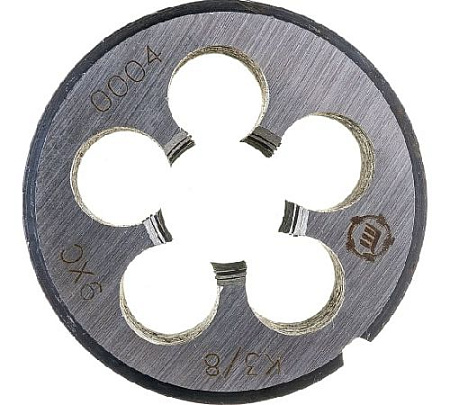 Плашка дюймовая коническая К 3/8 (9ХС) Плашка дюймовая коническая К 3/8 (9ХС)