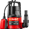 Насос дренажный для грязной воды 550 Вт ЗУБР Насос дренажный для грязной воды 550 Вт ЗУБР