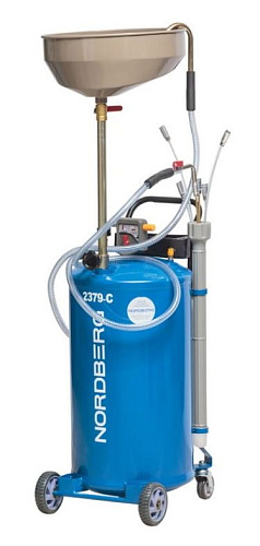 Установка маслосборная 65 л с воронкой и щупами NORDBERG 2379-CB Установка маслосборная 65 л с воронкой и щупами NORDBERG 2379-CB