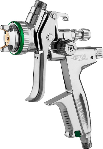 Краскопульт с верхним бачком 600 мл, HVLP, дюза 1,3 мм KRAFTOOL JETA 4000 Краскопульт с верхним бачком 600 мл, HVLP, дюза 1,3 мм KRAFTOOL JETA 4000