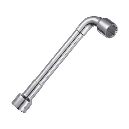 Ключ балонный торцевой двусторонний 17*17 мм L-обр. Ключ балонный торцевой двусторонний 17*17 мм L-обр.