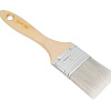 Кисть плоская 50 мм (2") искусственная щетина, деревянная ручка MTX Кисть плоская 50 мм (2") искусственная щетина, деревянная ручка MTX