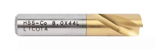 Сверло для точечной сварки 8*42.6 мм под пневмодрель HSS-Co Licota Сверло для точечной сварки 8*42.6 мм под пневмодрель HSS-Co Licota