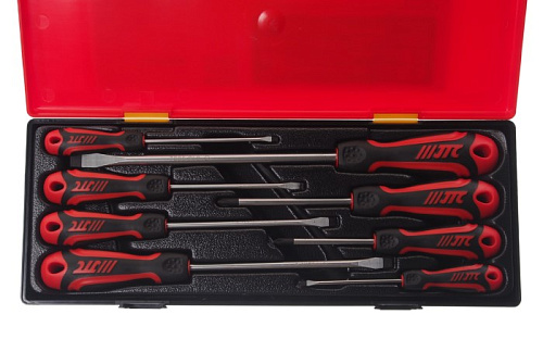 Набор отверток 8 шт в кейсе JTC Набор отверток 8 шт в кейсе JTC