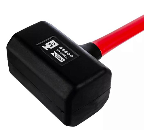 Кувалда 5,5 кг с фиберглассовой рукояткой, резиновый боек SpecX Кувалда 5,5 кг с фиберглассовой рукояткой, резиновый боек SpecX