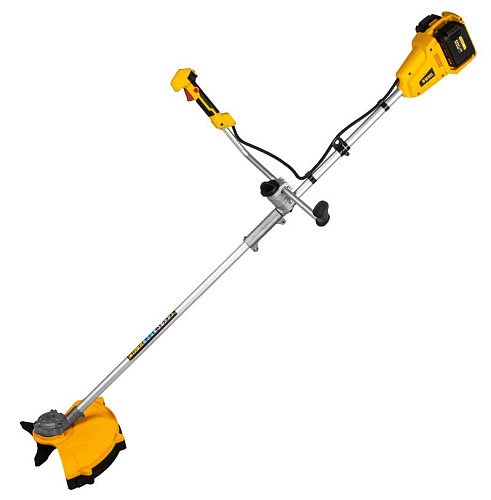 Триммер аккумуляторный 350 мм, 36 В (2*18 В), бесщ. двиг. Denzel CBC350-36 Триммер аккумуляторный 350 мм, 36 В (2*18 В), бесщ. двиг. Denzel CBC350-36