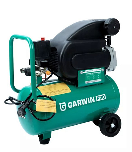Компрессор масляный прямой привод 24 л, 1,85 кВт, 230 л/мин, 10 бар, 230 В GARWIN PRO Компрессор масляный прямой привод 24 л, 1,85 кВт, 230 л/мин, 10 бар, 230 В GARWIN PRO
