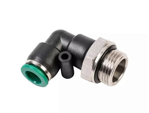 Уголок M3/8" цанга 8 мм, с уплотнением, пластм. корпус GARWIN PRO Уголок M3/8" цанга 8 мм, с уплотнением, пластм. корпус GARWIN PRO