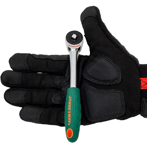 Трещотка 1/4" 180 мм, z=60, ротационная со сквозным приводом Jonnesway R6602 Трещотка 1/4" 180 мм, z=60, ротационная со сквозным приводом Jonnesway R6602