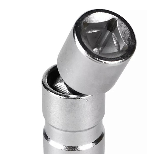 Головка свечная 3/8" 16 мм 12 гр. магнитная, глубокая, шарнирная GARWIN PRO Головка свечная 3/8" 16 мм 12 гр. магнитная, глубокая, шарнирная GARWIN PRO
