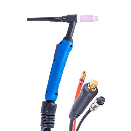 Горелка VARTEG UnoTIG-26 8м разъем 35мм2, с кнопкой Горелка VARTEG UnoTIG-26 8м разъем 35мм2, с кнопкой