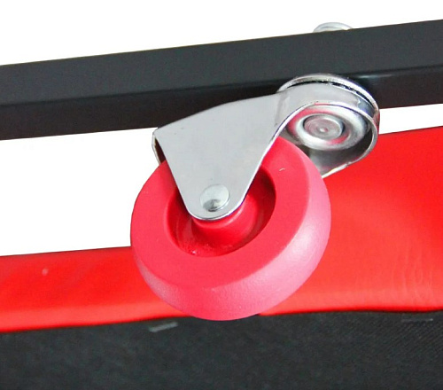 Лежак на 6 колесах с регулируемым подголовником Torin Лежак на 6 колесах с регулируемым подголовником Torin