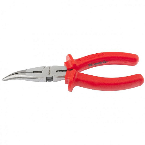 Длинногубцы 200 мм загнутые MATRIX Econom Длинногубцы 200 мм загнутые MATRIX Econom