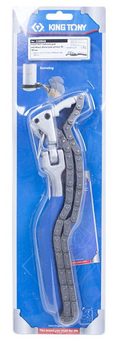 Съемник масляных фильтров цепной 60-160 мм шарнирный KING TONY Съемник масляных фильтров цепной 60-160 мм шарнирный KING TONY