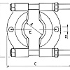 Съемник сепаратор 150-200 мм CrMo Licota Съемник сепаратор 150-200 мм CrMo Licota