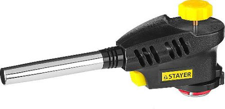 Горелка газовая на баллон с пьезоподжигом, регулировка пламени, 1300С STAYER PROFESSIONAL Горелка газовая на баллон с пьезоподжигом, регулировка пламени, 1300С STAYER PROFESSIONAL