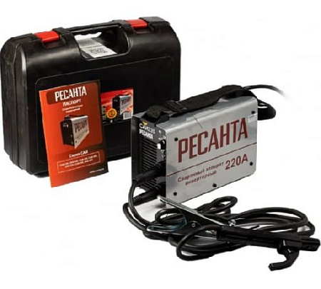 Инвертор сварочный САИ 220 в кейсе Ресанта Инвертор сварочный САИ 220 в кейсе Ресанта