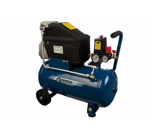 Компрессор масляный прямой привод 24 л, 1,5 кВт, 200 л/мин, 8 бар, 220 В Remeza СБ4/С-24.J1047 B Компрессор масляный прямой привод 24 л, 1,5 кВт, 200 л/мин, 8 бар, 220 В Remeza СБ4/С-24.J1047 B