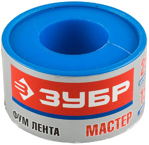 Фумлента 25 мм*0.1 мм*15 м, 0.40 г/см³ ЗУБР МАСТЕР Фумлента 25 мм*0.1 мм*15 м, 0.40 г/см³ ЗУБР МАСТЕР