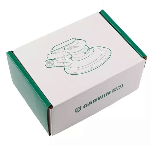 Шлифмашина эксцентриковая пневматическая 12000 об/мин, 150 мм, ход 8 мм GARWIN Шлифмашина эксцентриковая пневматическая 12000 об/мин, 150 мм, ход 8 мм GARWIN