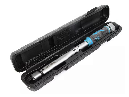 Ключ динамометрический 9*12 мм 20-110 Нм с разъемом под насадки Licota Ключ динамометрический 9*12 мм 20-110 Нм с разъемом под насадки Licota