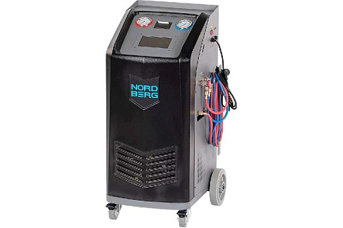 Установка для заправки кондиционеров автомат R134 с принтером NORDBERG NF16 Установка для заправки кондиционеров автомат R134 с принтером NORDBERG NF16