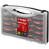 Набор отверток и бит 27 предметов в кейсе ЗУБР Универсал-27 Набор отверток и бит 27 предметов в кейсе ЗУБР Универсал-27