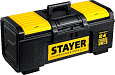 Ящик для инструмента пластиковый 590*270*250 мм ″TOOLBOX-24″ STAYER Professional Ящик для инструмента пластиковый 590*270*250 мм ″TOOLBOX-24″ STAYER Professional