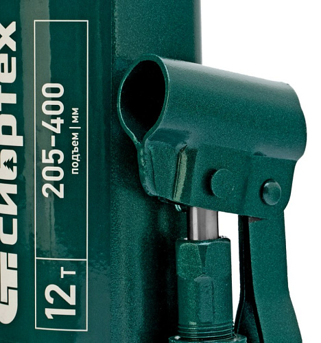 Домкрат бутылочный 12 т 205-400 мм Сибртех Домкрат бутылочный 12 т 205-400 мм Сибртех