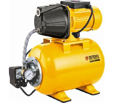 Насосная станция автоматическая 1100 Вт, 4500 л/ч, подъем 46 м, чугун Denzel PS1100С Насосная станция автоматическая 1100 Вт, 4500 л/ч, подъем 46 м, чугун Denzel PS1100С