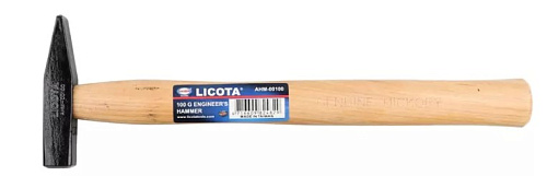 Молоток 100 гр с деревянной рукояткой (гикори) Licota Молоток 100 гр с деревянной рукояткой (гикори) Licota