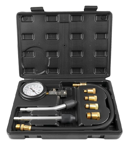 Компрессометр бензиновый 8 предм, в кейсе AVS CT-07 Компрессометр бензиновый 8 предм, в кейсе AVS CT-07