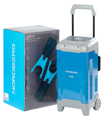 Пуско-зарядное устройство 12/24 В, 300 A, 220В NORDBERG WSB450 Пуско-зарядное устройство 12/24 В, 300 A, 220В NORDBERG WSB450