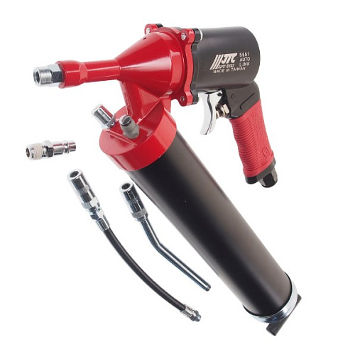 Шприц для смазки пневматический 400 мл автомат JTC Шприц для смазки пневматический 400 мл автомат JTC