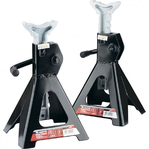 Подставка страховочная под машину 2 т (2 шт) 275-420 мм Matrix Подставка страховочная под машину 2 т (2 шт) 275-420 мм Matrix