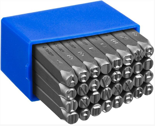 Клейма буквенные 6 мм (кириллица) ЗУБР Клейма буквенные 6 мм (кириллица) ЗУБР