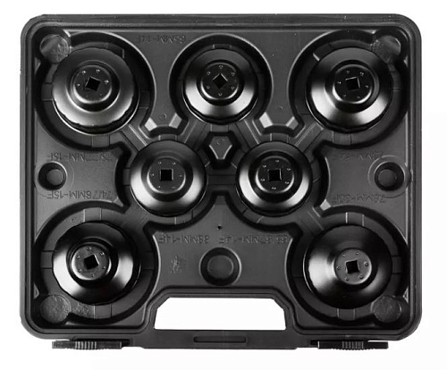 Набор чашек для съема масляных фильтров 15 предм. SpecX Набор чашек для съема масляных фильтров 15 предм. SpecX