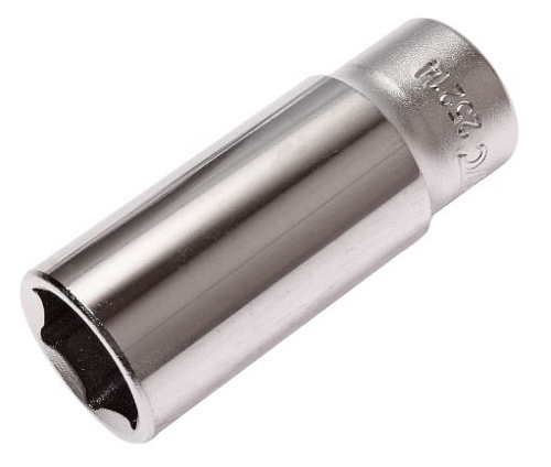 Головка торцевая глубокая 1/4" 14 мм, 6 гр., CrV JTC Головка торцевая глубокая 1/4" 14 мм, 6 гр., CrV JTC