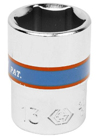 Головка торцевая 1/4" 13 мм, 6 гр., KING TONY 233513M Головка торцевая 1/4" 13 мм, 6 гр., KING TONY 233513M