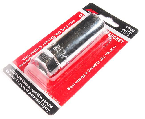 Головка для кислородного датчика 22*90 мм, 1/2" JTC Головка для кислородного датчика 22*90 мм, 1/2" JTC