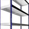 Стеллаж металлический SB 200x183x61/4 c оцинкованным настилом Стеллаж металлический SB 200x183x61/4 c оцинкованным настилом