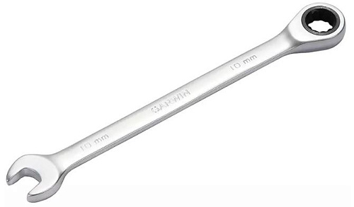 Ключ комбинированный трещоточный 10 мм GARWIN Ключ комбинированный трещоточный 10 мм GARWIN