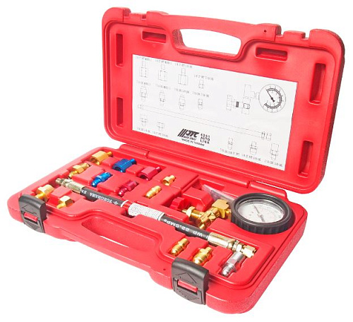 Тестер давления масла гидроусилителя руля (в кейсе) JTC Тестер давления масла гидроусилителя руля (в кейсе) JTC