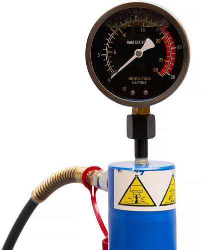 Пресс гидравлический 20 т ручной привод, синий ROSSVIK Пресс гидравлический 20 т ручной привод, синий ROSSVIK